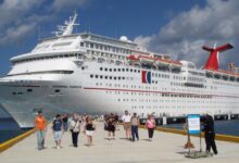 Carnival redesigns water features on fantasy class ships