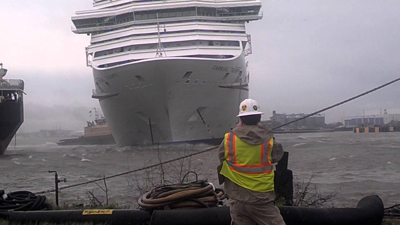 Carnival sues alabama shipyard where triumph was towed