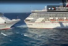 Carnival ships involved in minor scrape in key west