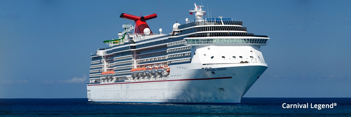 Carnival legend to winter in fort lauderdale