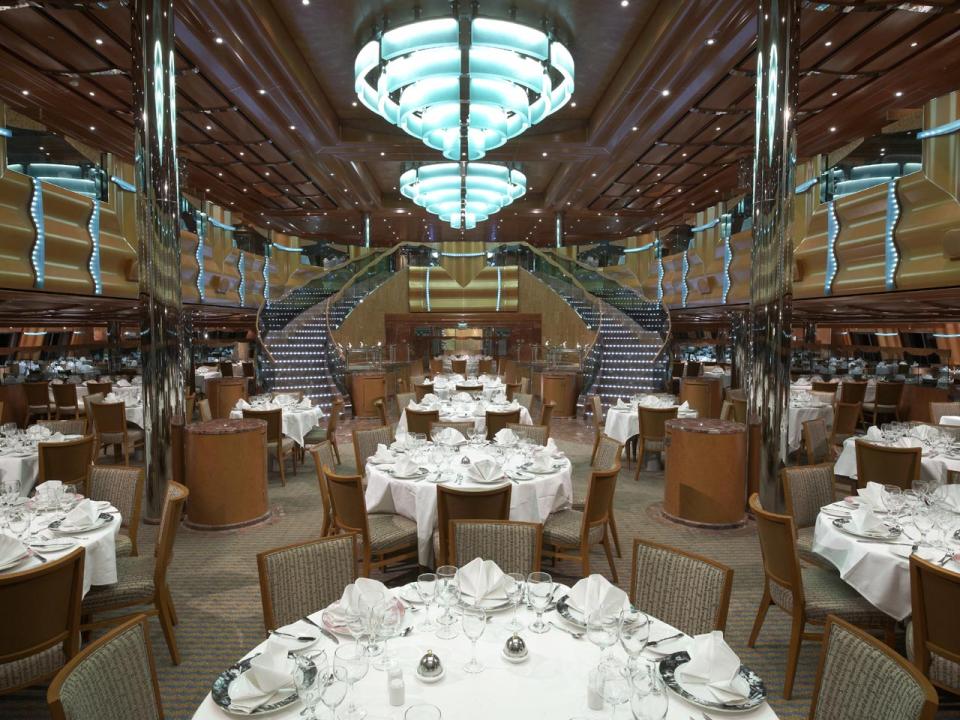 Dining room carnival magic southern lights cruise panorama find Carnival magic to have pub italian specialty restaurant