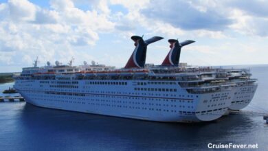 Carnival fantasy cancels sailing after barge strikes hull