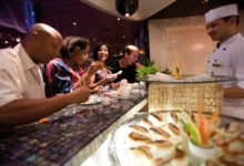 Carnival installs pop up sushi bars on four ships