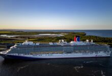 Carnival luminosa emerges drydock