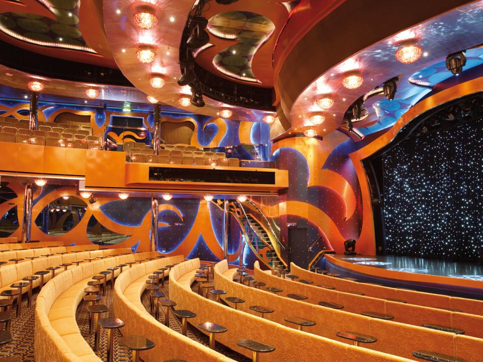 Carnival luminosa emerges drydock