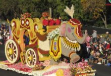 Carnival makes rose parade debut