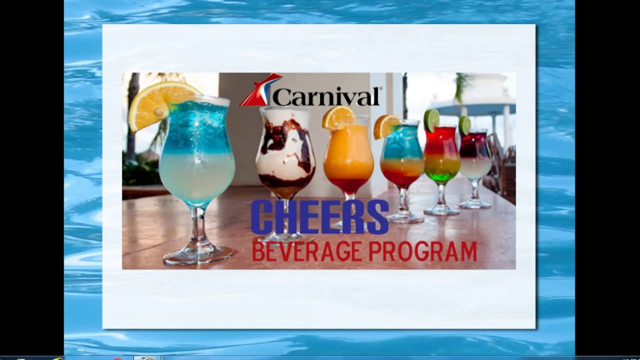 Carnival quietly hikes beverage package price