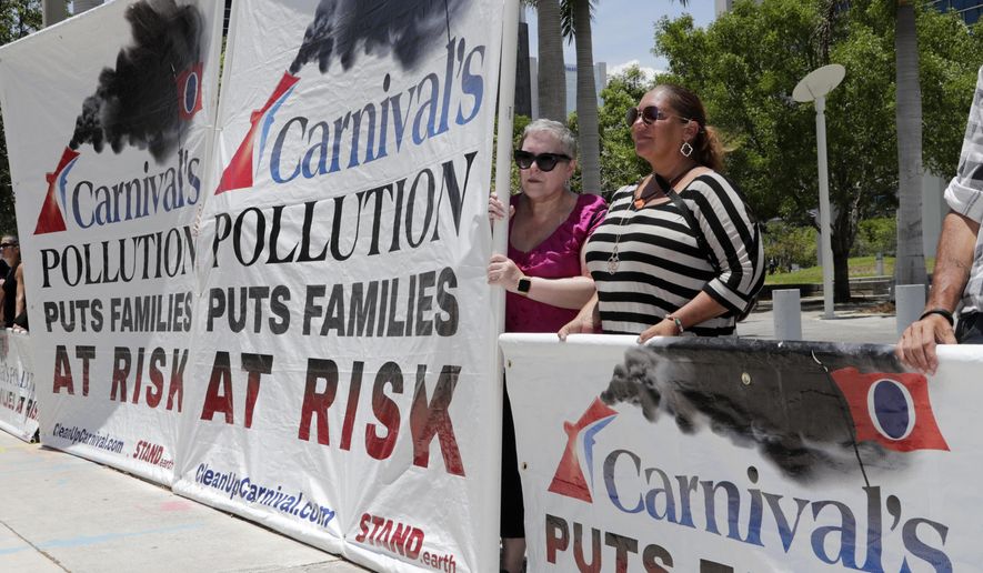 Carnival requests dismissal of environmental lawsuit in charleston