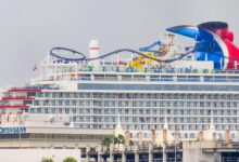 Carnival gras mardi coaster roller cruise porthole look first rollercoaster