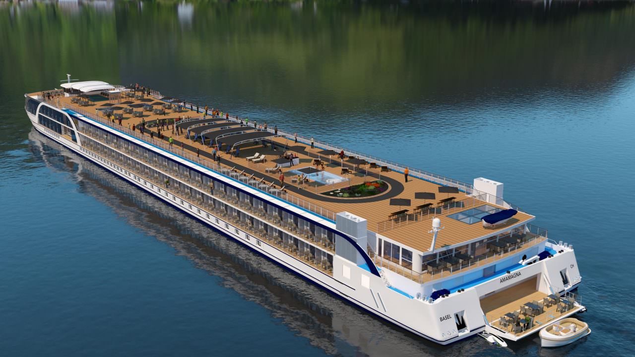 Amawaterways going big to add amenities for new vessel