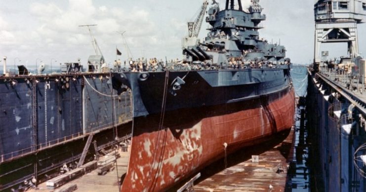 Battleship missouri memorial headed for dry dock