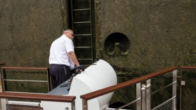 Canal lock damage on danube disrupting river cruises