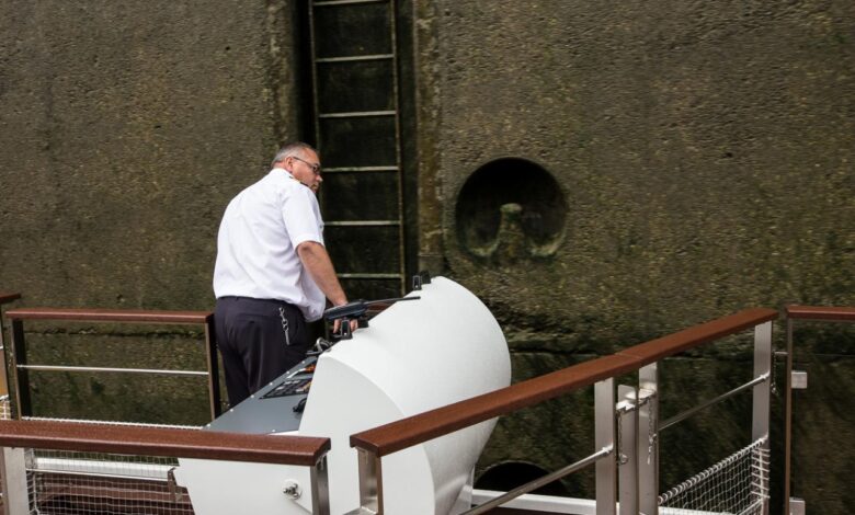 Canal lock damage on danube disrupting river cruises