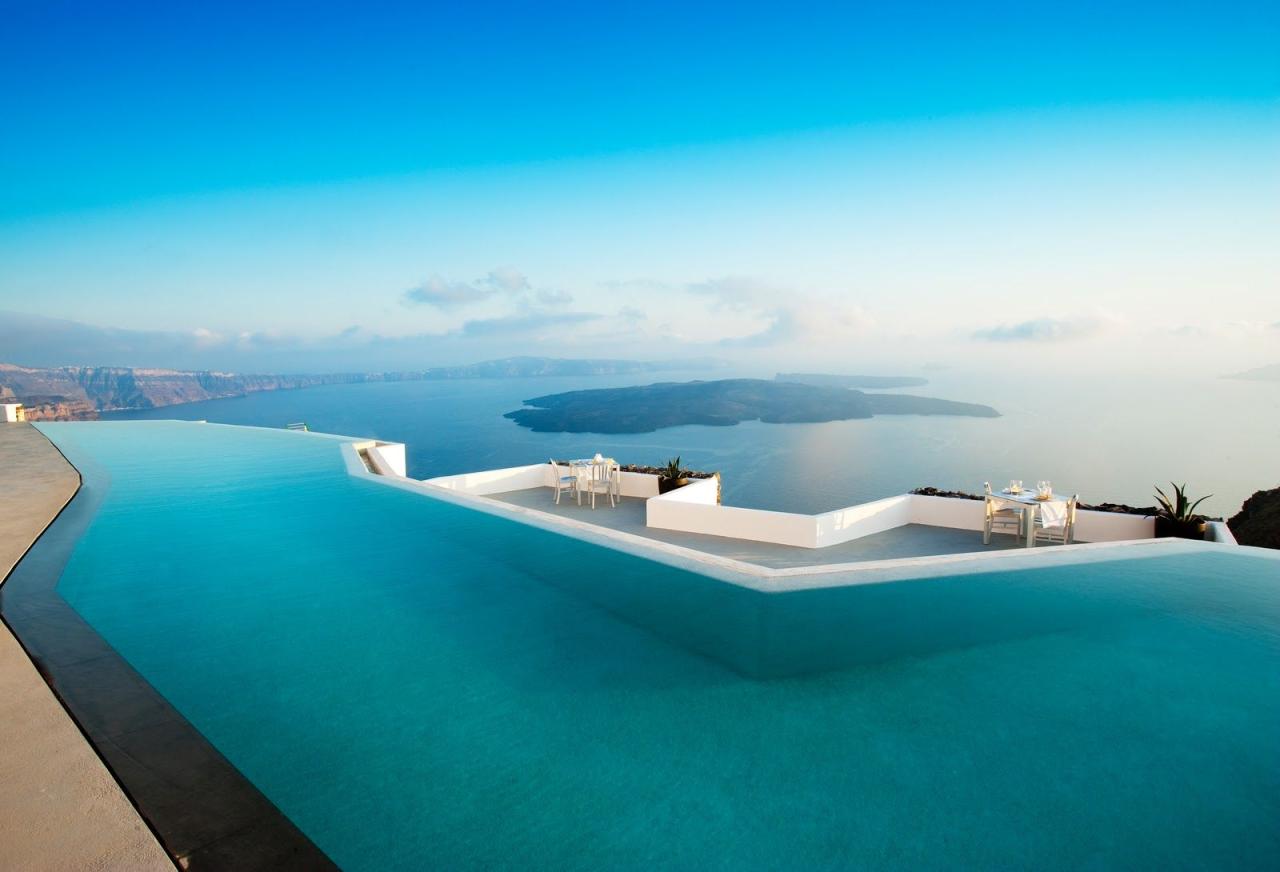 At santorini property pool suite prices plunge