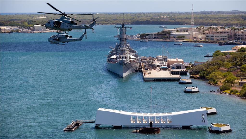 Battleship missouri memorial celebrates 15 years at pearl harbor