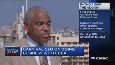 Carnival chairman addresses agents