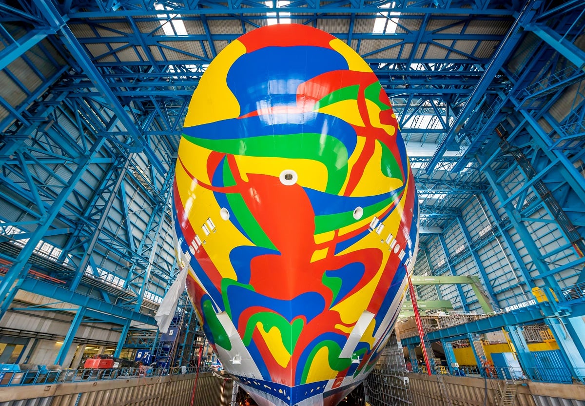 Abstract art to adorn norwegian encore hull