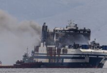 At least five fatalities in greek ferry fire