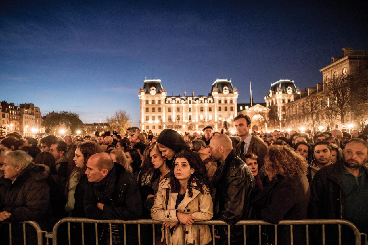 18 months after attacks buzz and romance again define paris