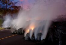 Big island officials lava flow no reason to alter vacation plans