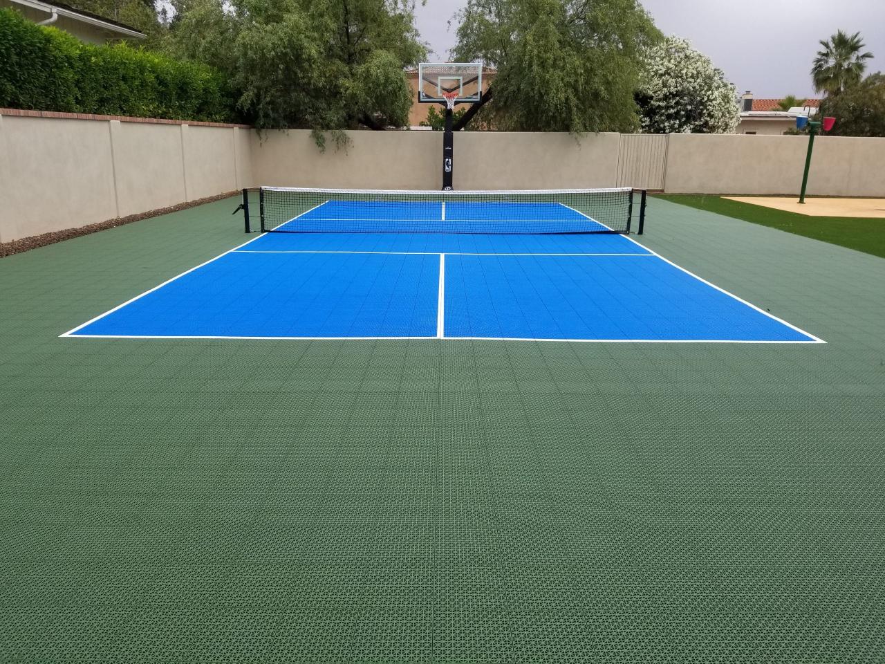 Carnival conquest pickleball court