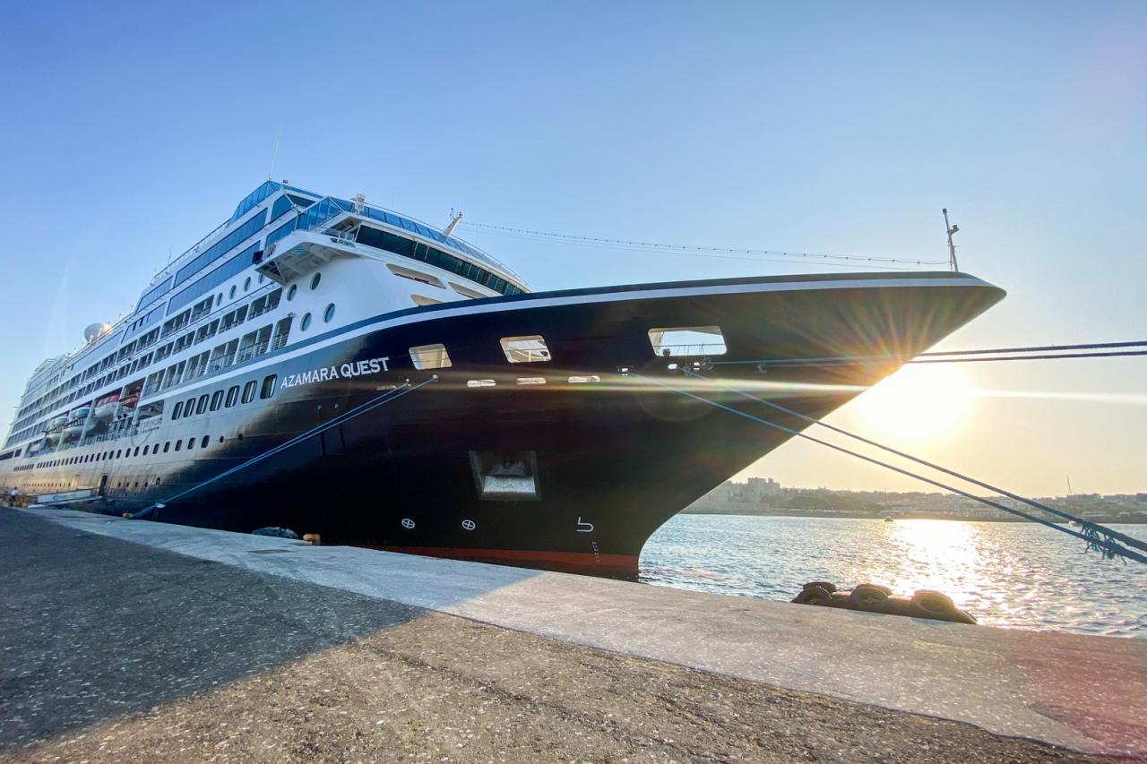 Azamara cancels cruise to fix propeller