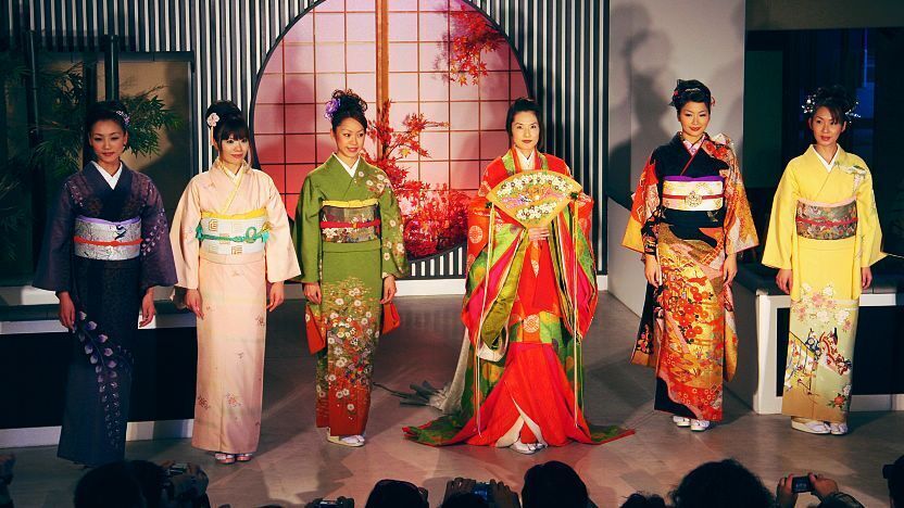 A kimono moment in japan new golden age