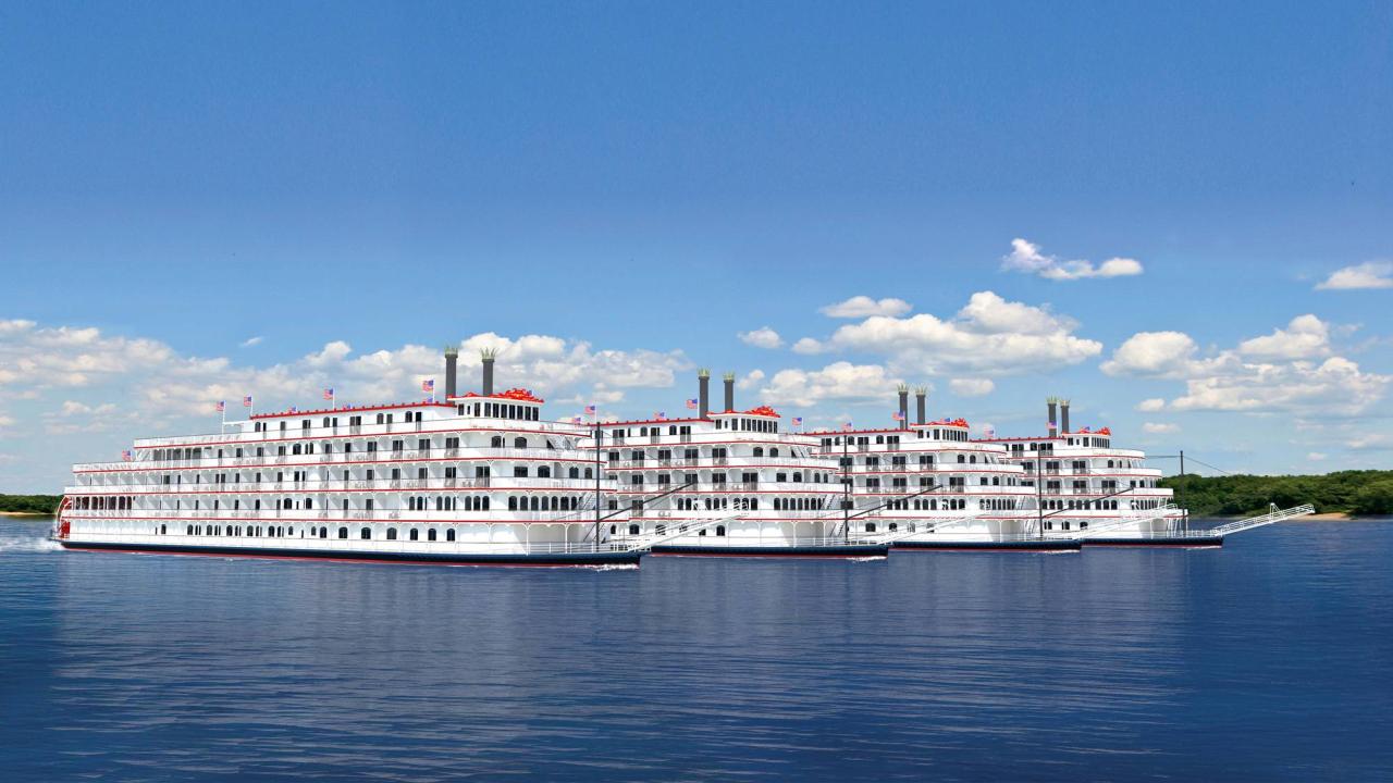 American cruise lines building two more riverboats