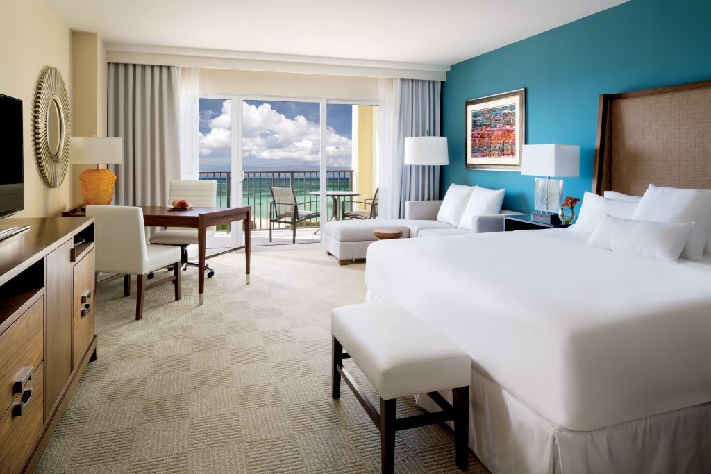 Aruba ritz carlton prepares itself opening tourism authority visitaruba hospitality breathes head slide appears its