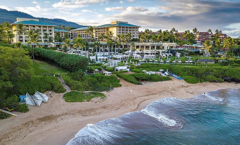 Aqua hotels readies diamond wailea resort for a makeover