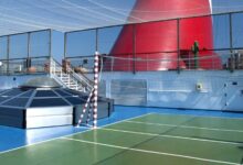 Carnival conquest pickleball court