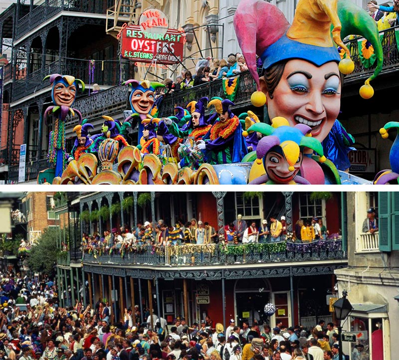 Orleans carnival charles roll during down st upi mardi gras ave parades arthur krewe avenue riders uptown parade historic king Carnival elation heading to new orleans after all
