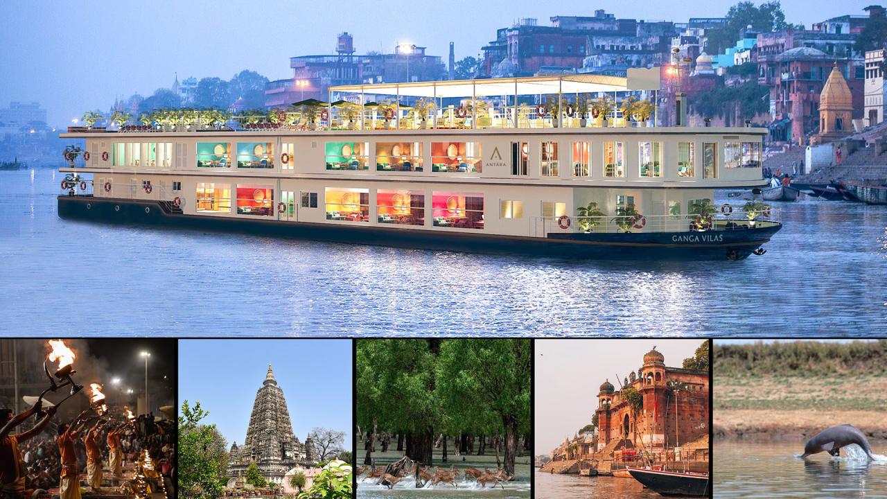 Abercrombie and kent offering ganges amazon and mekong river cruises