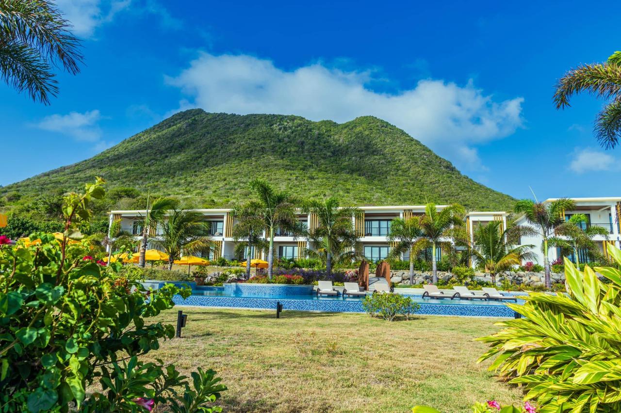 A boutique resort opens on statia