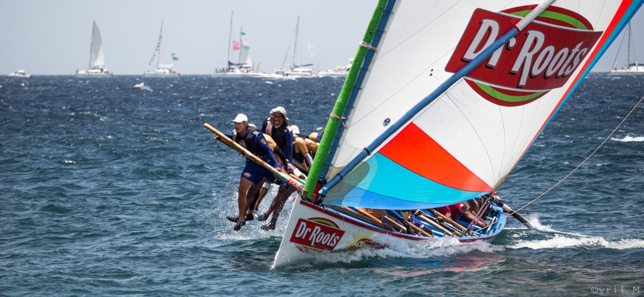 All eyes on the sea in martinique tour des yoles race