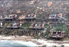 British virgin islands cleaning up after storm