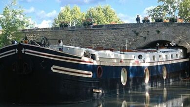 Canal barging in france as easy as un deux trois