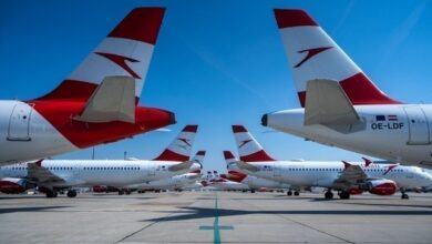 Austrian air starts nonstop service to los angeles