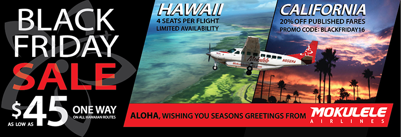 All s fare as mokulele hawaiian roll out interisland promotions