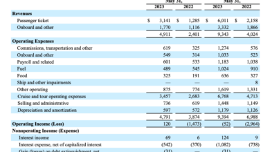 Carnival reports earnings increase