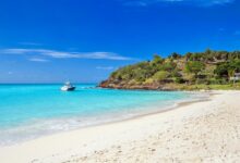 Bar beach antigua barbuda trail dennis