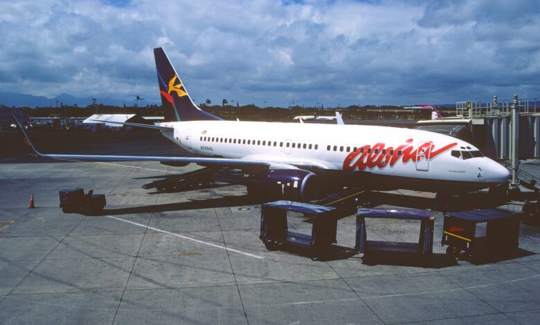 Aloha airlines name sold