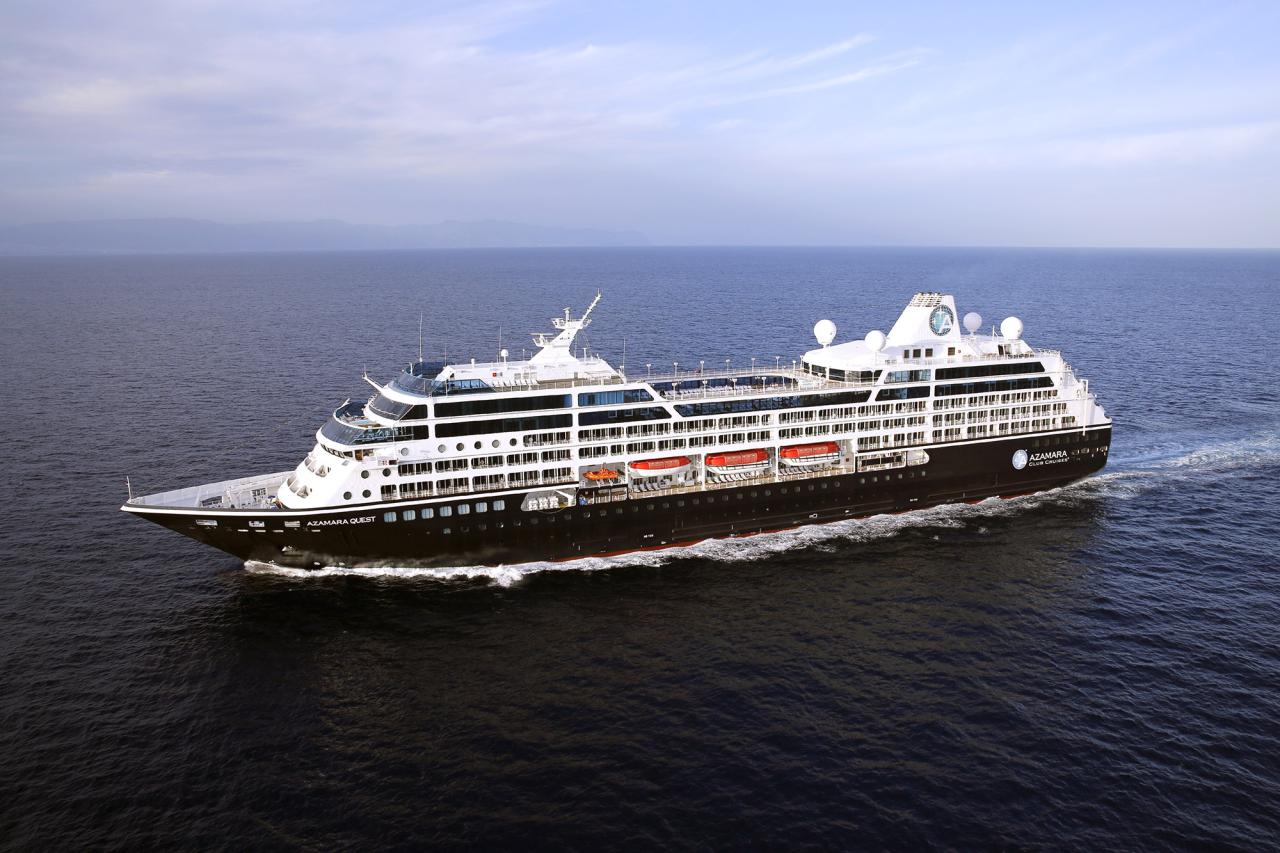 Azamara quest arrives in singapore for repairs