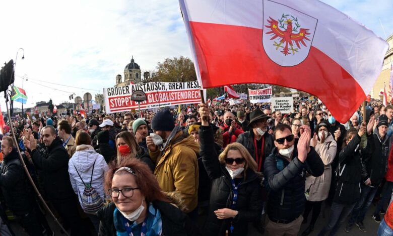 Austria entering covid lockdown