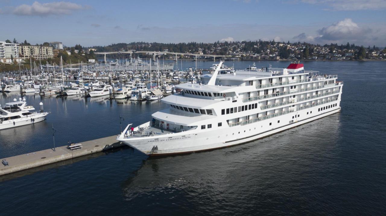 Puget sound aboard cruise welcome