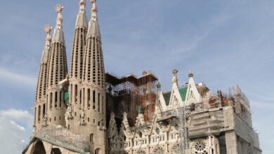 Barcelona s la sagrada familia nearing completion