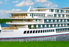 American cruise lines riverboat still stuck