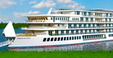 American cruise lines riverboat still stuck