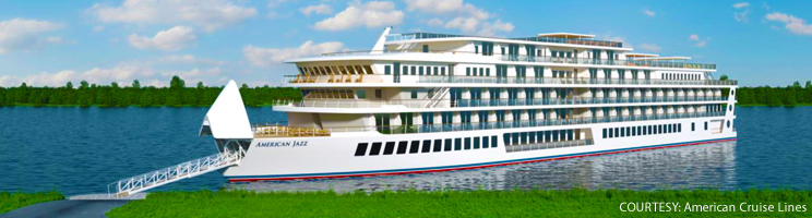 American cruise lines riverboat still stuck