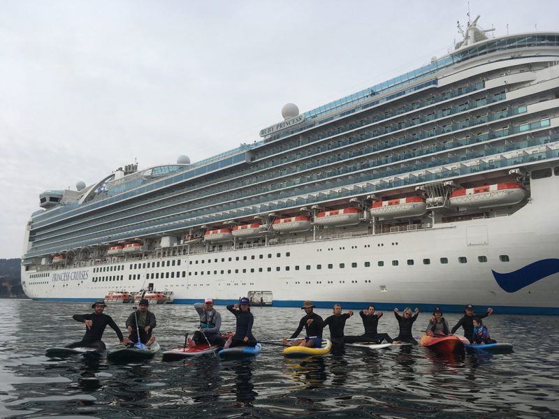 Cruise ships sanctuary residents